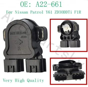 

Genuine Remanufactured Hi-power TPS Throttle Position Sensor Switch A22-661 A22661 A22 661 For Nissan Patrol Y61 ZD30DDTi F1R