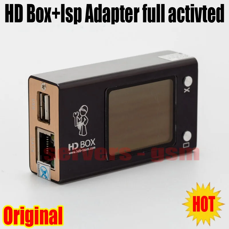 

2019 New Original Ip box Heavy Duty Box tool HD Box With Isp Adapter full actived for lphone Recover usercode
