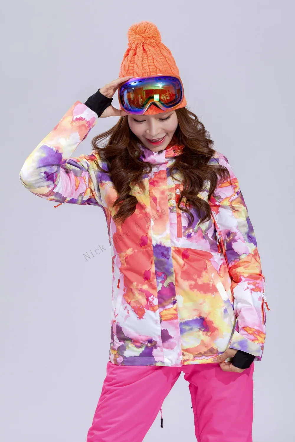 

New Style Gsou Snow Women Female Windproof Waterproof Outdoor Sport Wear Camping Riding Skiing Snowboard Super Warm Clothing HOT