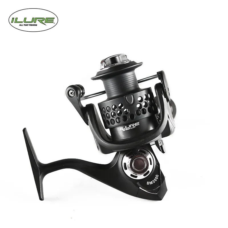 

iLure New Spinning fishing Reel 5.2: 1 7BB Super Licht Carbon Drag System Max Drag 20KG Sea Spinning Spool