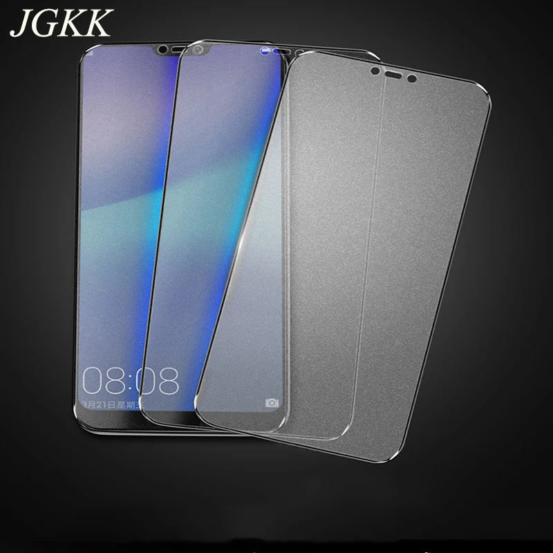 

JGKK Tempered Glass For Huawei Nova 3i 3E 3 Matte Frosted NO Fingerprint Screen Protector For Huawei Nova 2i 2S 2Plus Lite Film