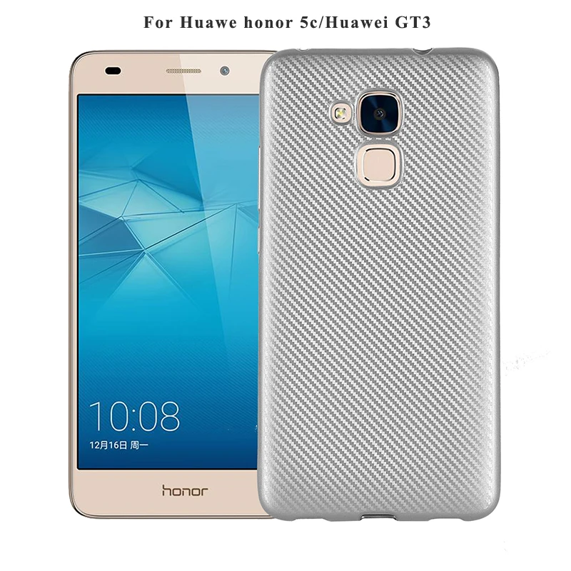 carbon fiber silicone huawei honor 5c  (4)