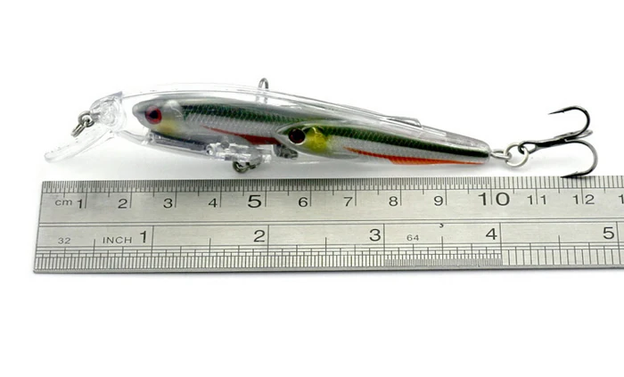 1 шт. 10 5 см 11 г Стекло Minnow Baitball Джеркбейт живая цель жизни как приманка твердая для