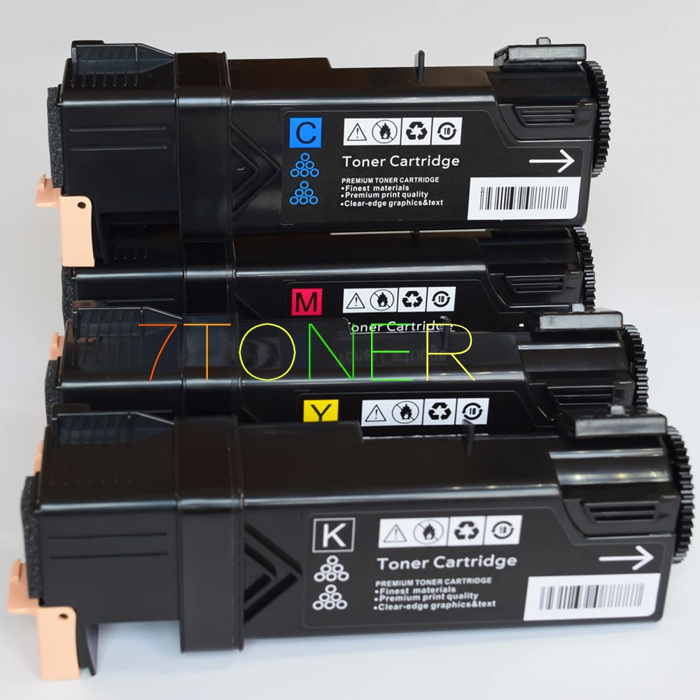 4 тонер-картриджи для Xerox Phaser 6500 6500N Fuji xerox 6500DN Workcenter 6505 6505N 106R01594 ~ 106R01597 | Компьютеры