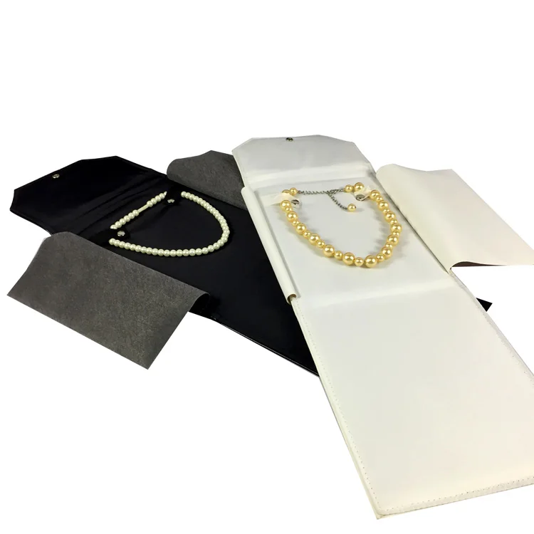 High Quality Leather Necklace Storage Bag Bearl China Travel Bag