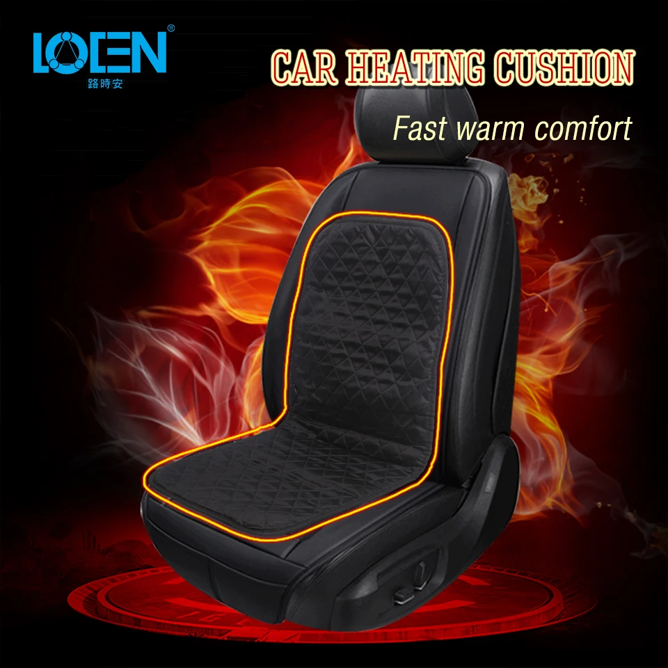 Automible Seat Cover Winter Heated Warm Front Seat Cushion Universal