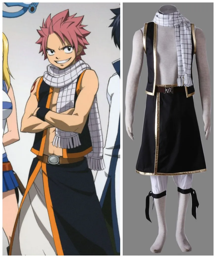 Маскарадный костюм Natsu Dragneel | Тематическая одежда и униформа