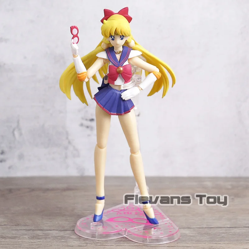 SHF S.H.Figuarts Sailor Moon Sailor V Venus Minako Aino PVC Action Figure Collectible Model Toy