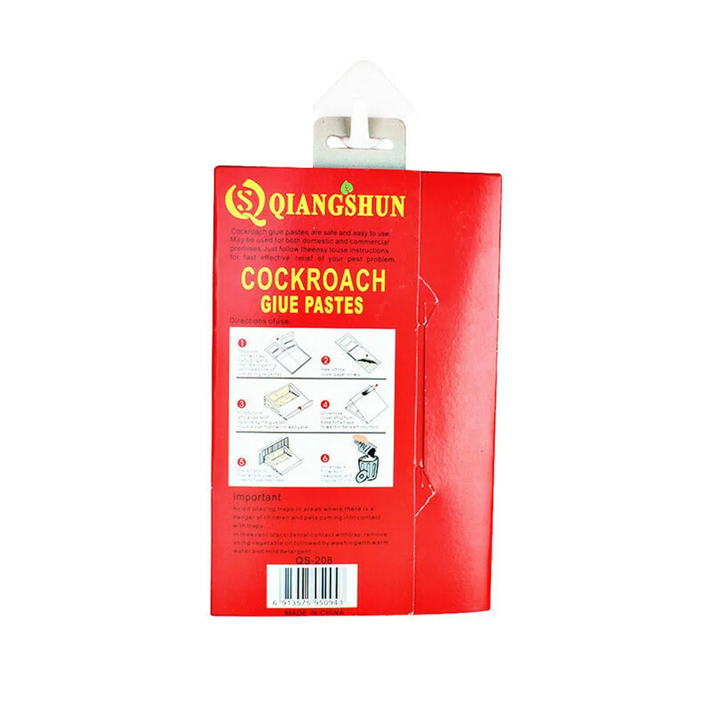 

Sticky Glue Board Mouse Traps Bugs Spiders Cockroach Insects Trapper Pest Control