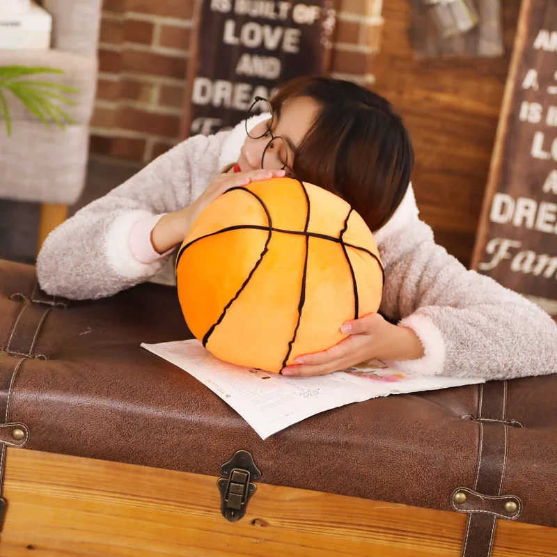 Brinquedos de Pelúcia Presente de Aniversário do Bebê Basquete Almofada Travesseiro Desenhos Animados Crianças Presentes Brinquedos 8 Almofadas de pelúcia
