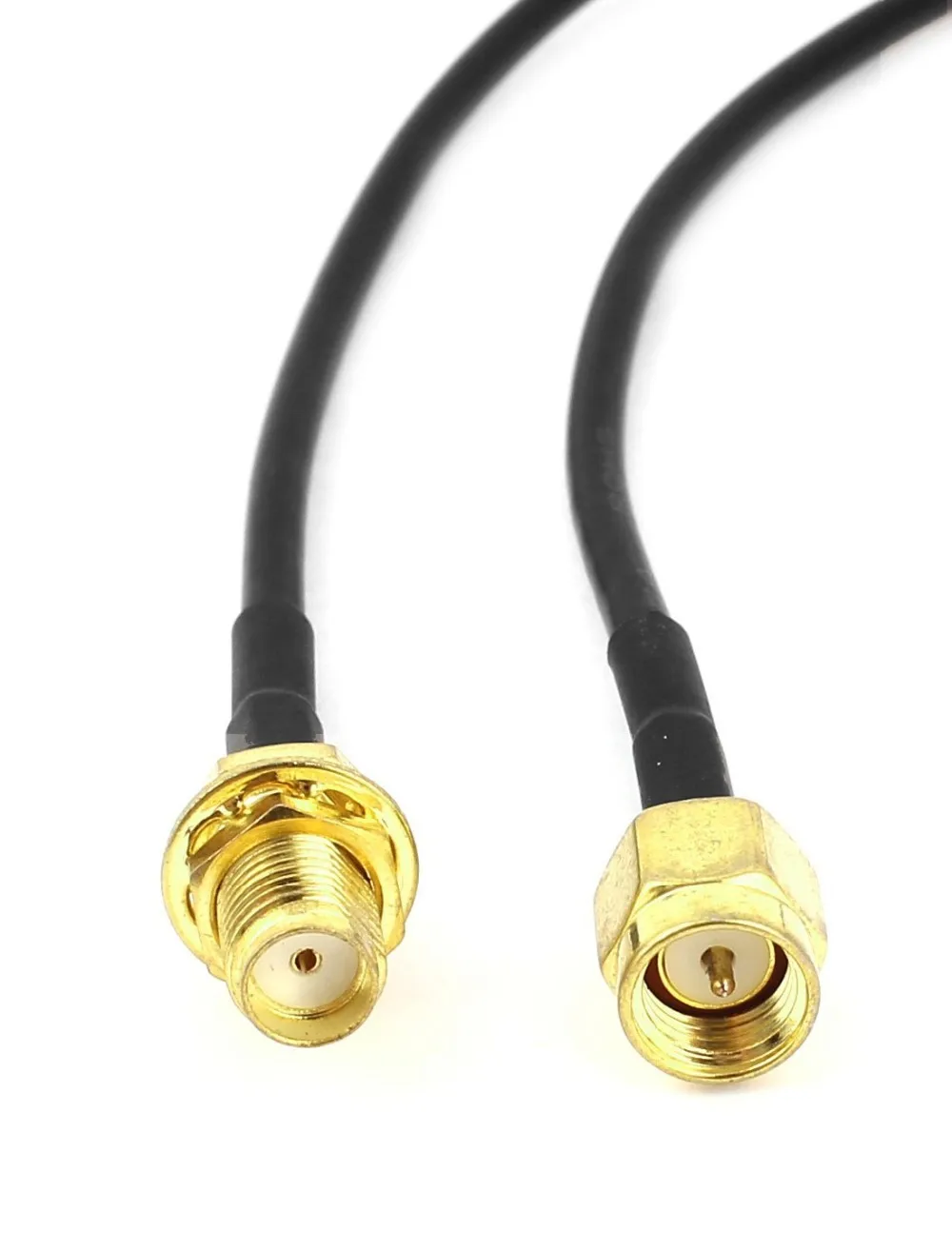 Buy 5pcs\lot Straight Gold plated SMA Male to SMA