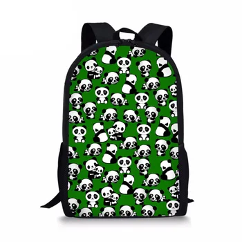 

Funny Animal Panda Puzzle Print Children School Bags Casual Schoolbag For Kids Girls Primary School Mochila Bookbagssumka