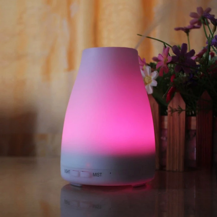 NEW Ultrasonic Humidifier LED Light 7 Color Change 120ml Ultrasonic Wine Bottle Aroma Diffuser Air Humidifier Purifier Atomizer