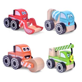 

DIY 3D Wooden Car Truck Puzzle Game Children Kids Natural Color Toy Model Building Kits Educational Hobbies Gift
