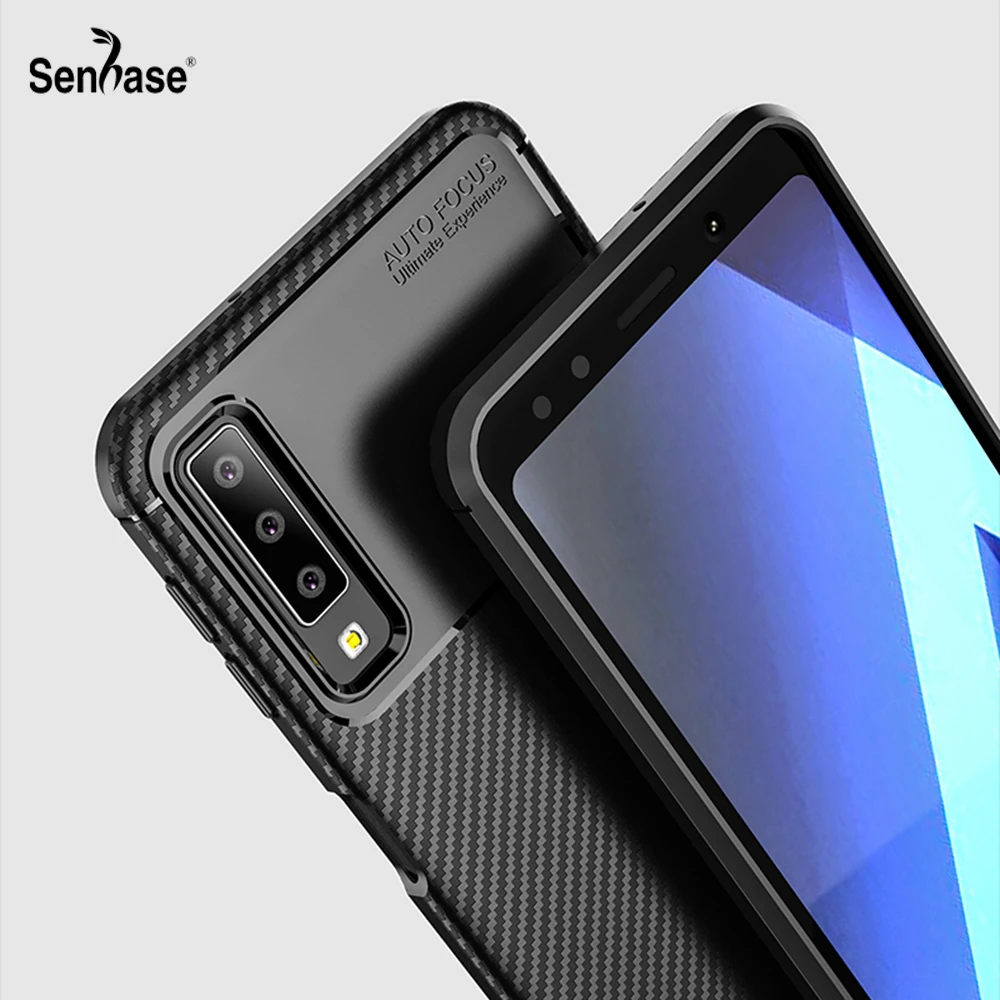 For Samsung Galaxy A7 2018 Case 6.0 inch Ultra Thin Soft Silicone TPU