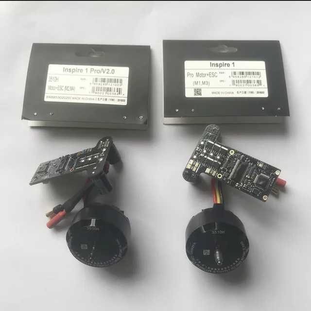 $48.72  MASiKEN For DJI Inspire 1 PRO V2.0 Part Brushless CW CCW 3510H Motor with ESC Board for DJI Inspire