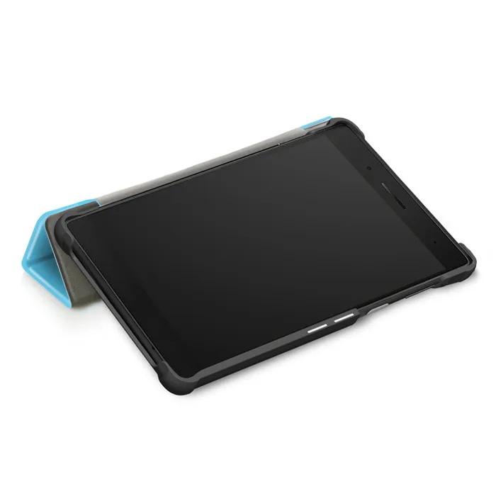 Чехол-книжка из искусственной кожи чехол для lenovo Tab7 Tab 7 TB-7504 TB-7504F TB-7504I TB-7504X 7-ми дюймовых планшетов(Tab 4 7)+ 2 шт. Экран пленка в подарок