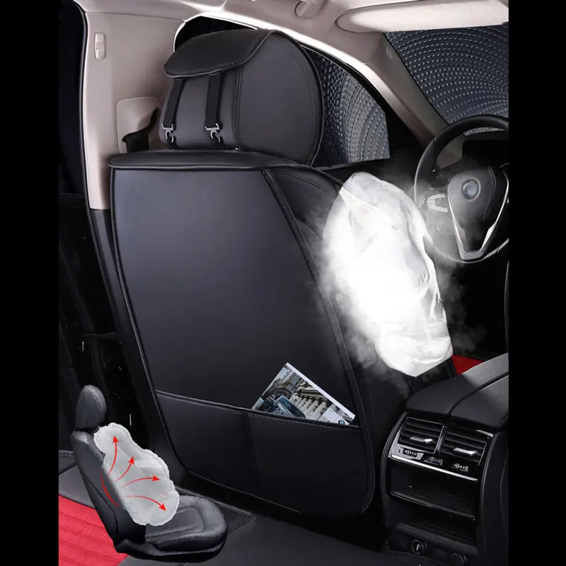 Чехлы на автокресла аксессуары для VW Tiguan L 2017 2018 mk2 Touareg 2004 2005 2006 2011 T Roc jetta 4 6 mk5