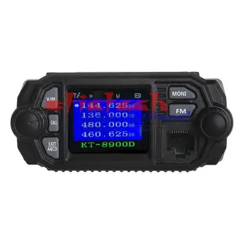 

by dhl or ems 5pcs KT-8900D 25W Vehicle Mounted Two Way Radio Upgrade KT-8900 Mini Mobile Radio with Quad Band Large LCD
