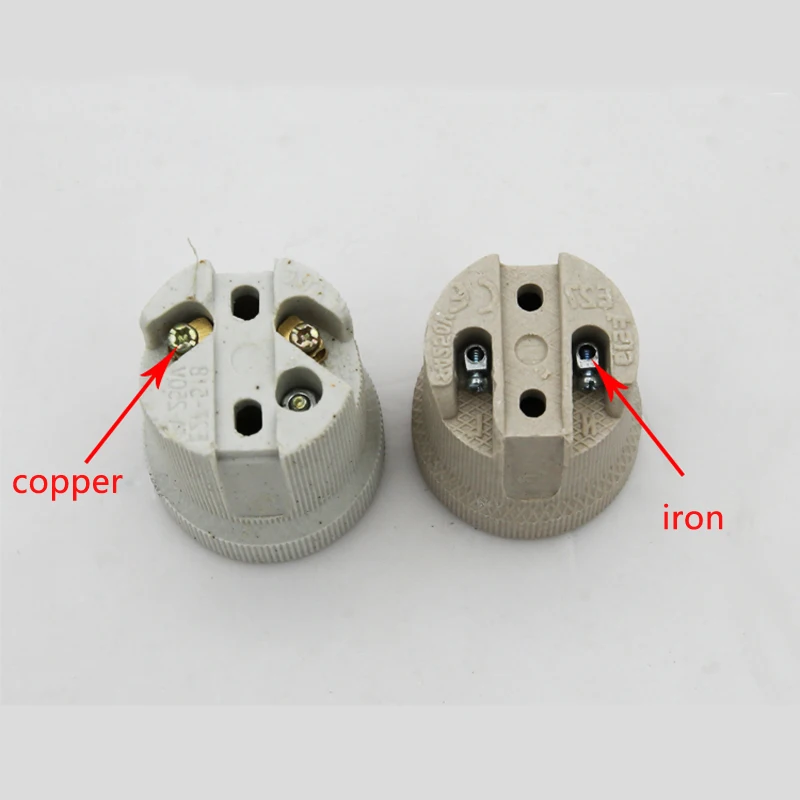 2pcs E27 керамическая крышка лампы винт E40 держатель лампы керамика и фарфор E14 основы для потолочной лампы модернизации