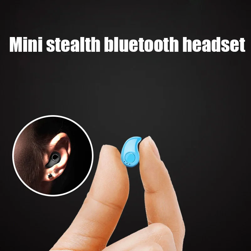 

2018 new mini Wireless Bluetooth in ear earphone with microphone for IOS android mobile phone