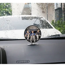 Espelho retrovisor do carro de 360 graus lente grande-angular de condução segurança assistência zona Cega ajustável Rodada Espelho de Carro Auto Acessórios