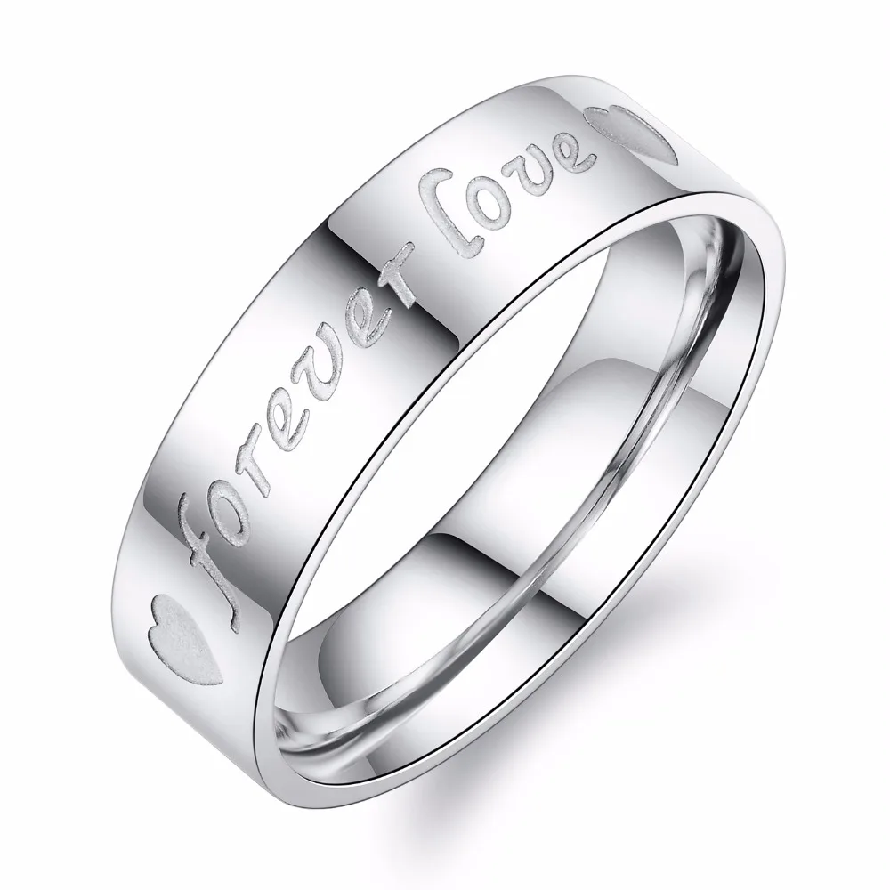 forever love stainless steel unique letter ring for man fashion jewellery wholesale best gift for family - Cheap Wedding Rings For Men forever love stainless steel unique letter ring for man fashion jewellery wholesale best gift for family - Cheap Wedding Rings For Men