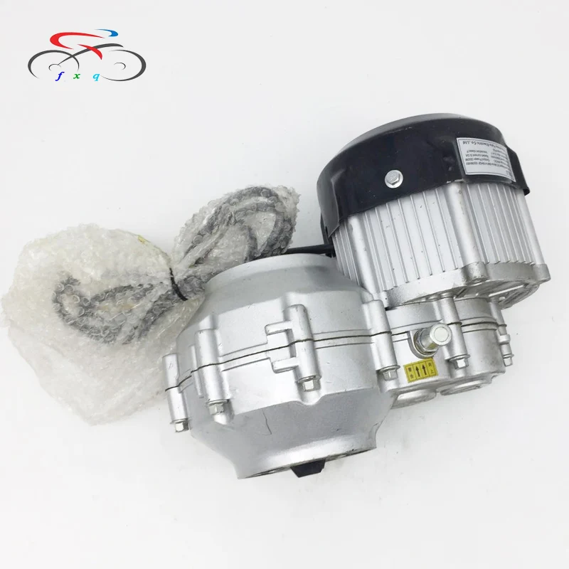 Top FXQ 350W 48V Electric Bicycle Vehicle Track Based Cart Engine Brushless BM1418HQF BLDC Differential Gear Motor for Ebike Kit 4