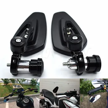 

Universal Motorcycle handlebar rearview mirror For YAMAHA YZF R1 R3 R6 R25 MT07 MT09 FZ07 FZ09 YBR 125 For KAWASAKI Z800 Z1000