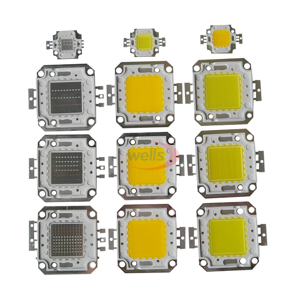 

LED Chip High Power 10W-100W COB SMD LED Bead Cool Natuurlijke Warm Wit RGB 10-100 W Watt