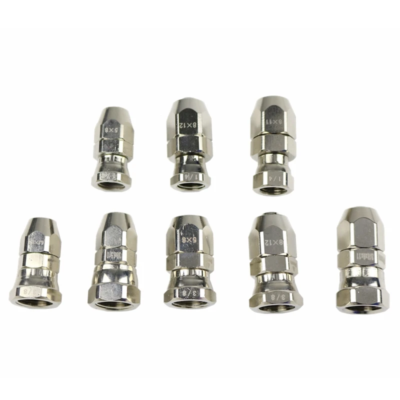 

1Pcs 1/4 3/8 Thread Fluid Pipe Coupler Screw Pneumatic Fittings Parts Power Tool Accessories Hardware Air Hose Connector Adapter
