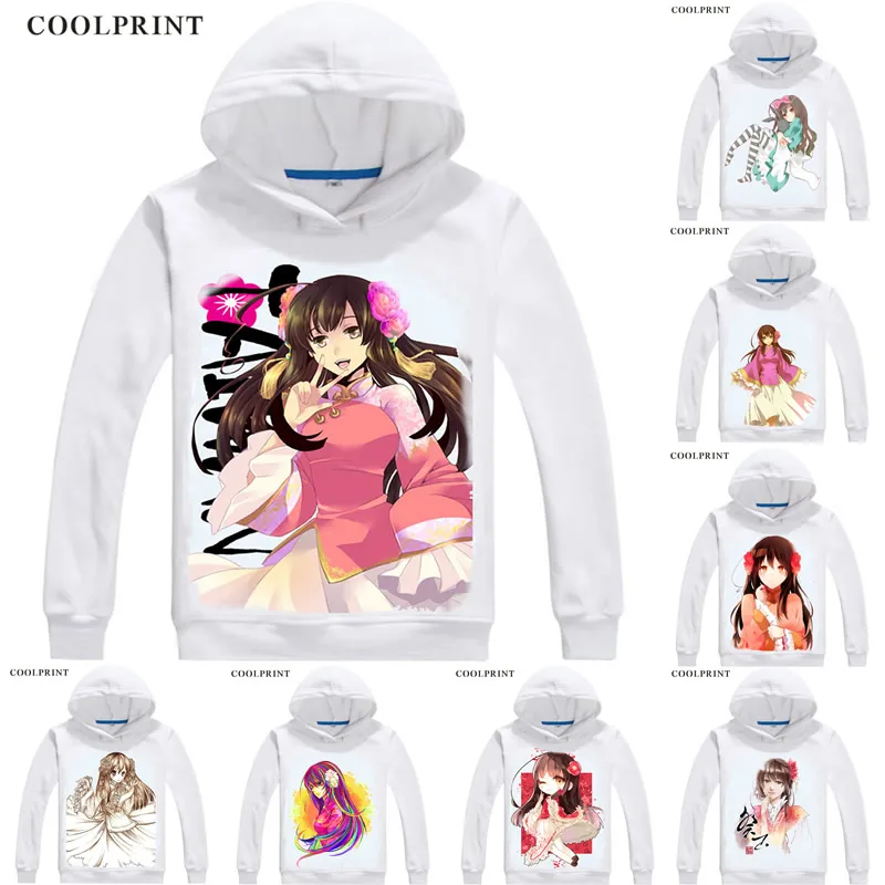 Мужская толстовка Coolprint Taiwan Axis Powers Hetalia уличная одежда Длинная с капюшоном и