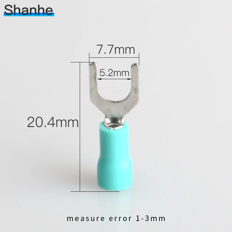 SV1.25-5 изолированный вилка кабель провода клеммный разъем электрические обжимные клеммы 50 шт