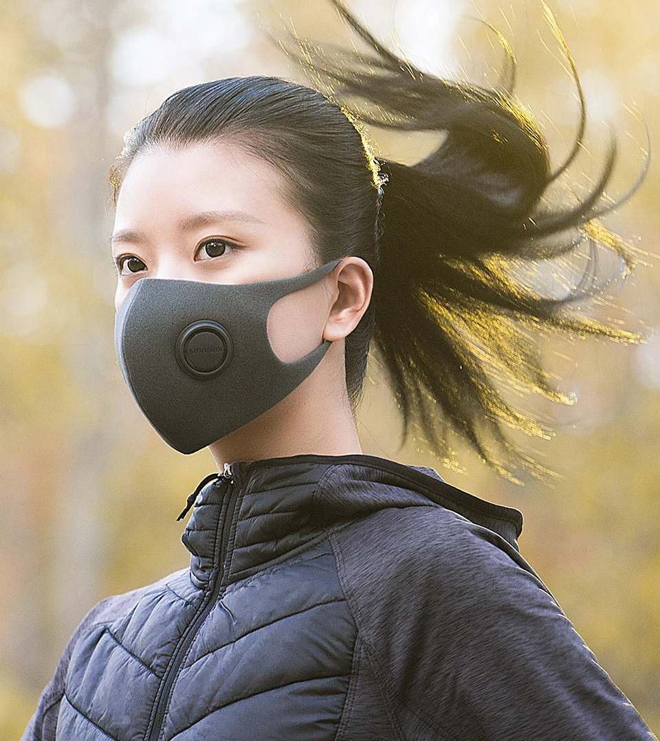 3 шт. Xiaomi SmartMi PM2.5 Haze Mask анти-Дымчатая маска Регулируемая Ушная подвесная 3D дизайн удобный светильник маска для дыхания s m l