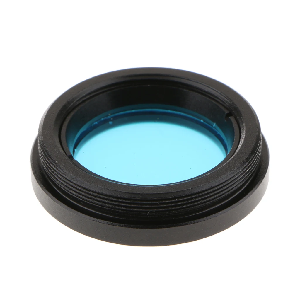  Telescope Eyepiece Lens Color Filter Set Blue/Green/Red/Yellow for Astronomy Moon Star Planet Deep Sky Observation 1.25'
