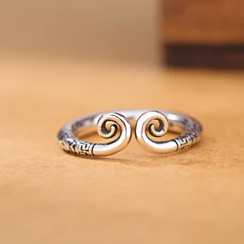 

DreamySky Monkey King Crown 925 Sterling Silver Rings For Women Finger Ring Beautiful Jewelry Drop Shipping