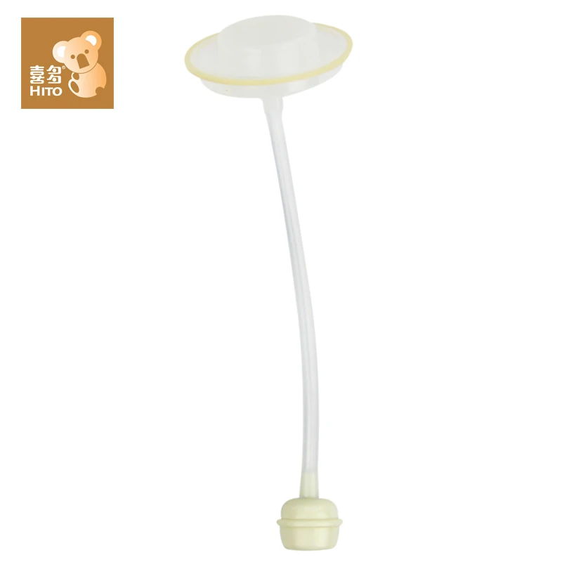 HITO Straw Set of Baby Feeding Bottle with Cleansing Rod for 120ML/240ML S/XL Wide Mouth | Мать и ребенок