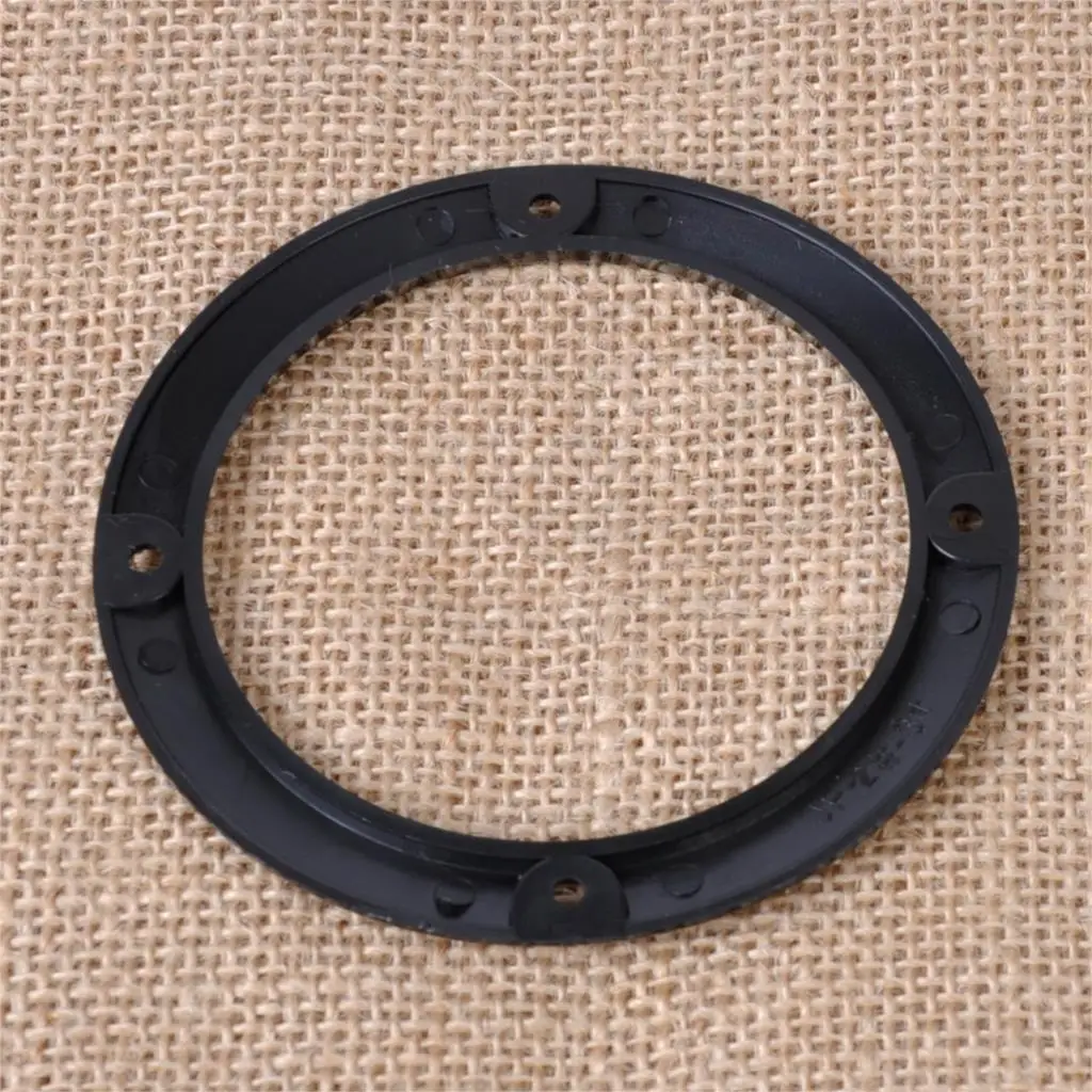 DIY 3" Inch ABS Audio Speaker Decorative Circle Cover Protection Circle w/ Protective Grille Mesh 2pcs DWCX for Most Cars