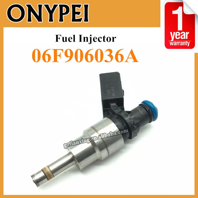 1 Fuel Injector Nozzle 06F906036A for VW Jetta Passat GTI EOS 2.0L Audi A3 A4 TT