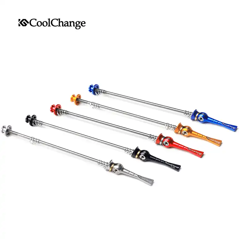 CoolChange, велосипедное колесо, вертел, углеродное быстросъемное колесо для горного шоссейного велосипеда, ось, переднее заднее колесо, вертел, рычаг, группа - изображение