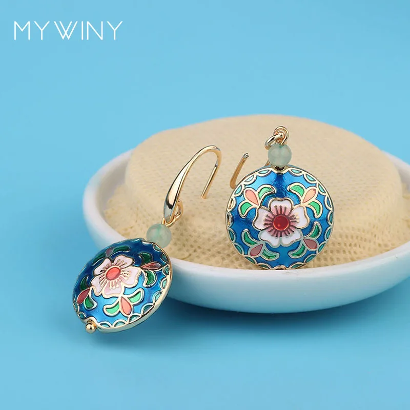 Новые модные медные ювелирные изделия в виде бабочки от 2 вида цветов MYWINY