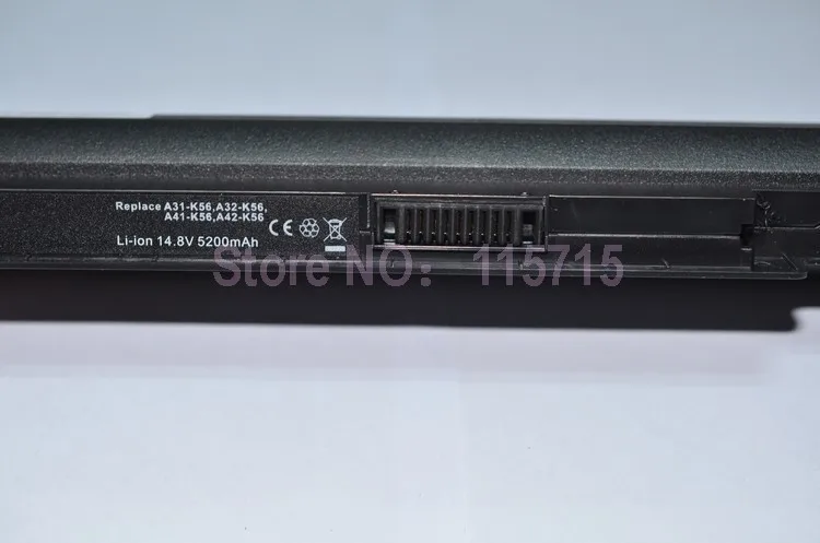 JIGU Аккумулятор для ноутбука ASUS A31-K56 A32-K56 S46C S40C S405C A41-K56 A42-K56 K56 VivoBook S550 S550C V550C U58C U48C S56C S550C