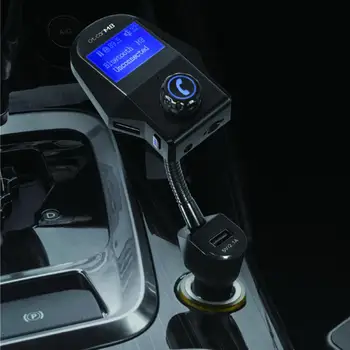 

Mini Portable Wireless Car Stereo MP3 Player 5V 3.1A Automobile Interior USB Charger Auto Bluetooth FM Transmitter car-styling