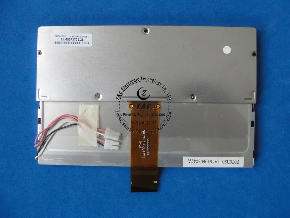 TD070WGCB2 оригинальный A + класс 7 дюймов 854*480 ЖК дисплей для автомобильной GPS