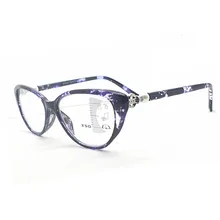 Кошачий глаз, анти-синий светильник, очки для чтения, мужские очки, прогрессивные многофокальные очки, оправа для женщин, близкие к дальнему взгляду, диоптрийные очки