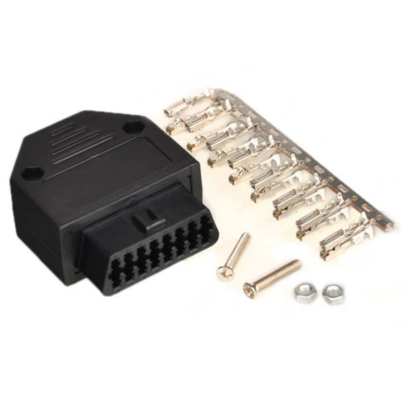 

KWOKKER Universal 16 Pin OBD 2 OBD II OBD Cable Female Auto Car Diagnostic Tool Connector car diagnostic tool cable