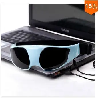 

Health care Eye myopia prevention Black Eyes massage glasses eye care massager with USB line free shipping