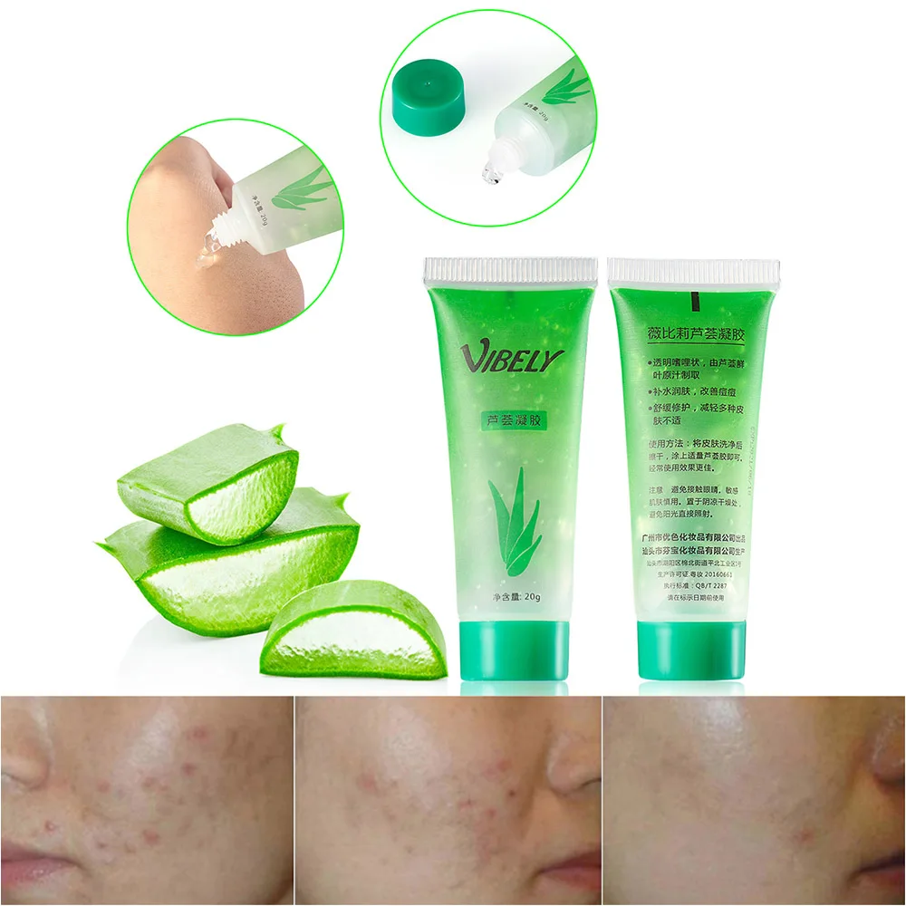 1pc Aloe Vera Gel Anti Acne Anti Inflammatory Oil Control Moisturizing