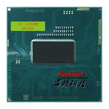 Intel Core i5-4200M i5 4200 M SR1HA 2.5 GHz Çift Çekirdekli Dört Iplik Işlemci işlemci 3 M 37 W Soket G3/rPGA946B