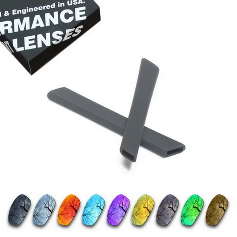 Millerswap Polarized Replacement Lenses & Gray Ear Socks for Oakley Split Jacket Sunglasses - Multiple Options